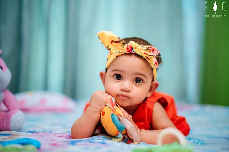 Bengali annaprashan dress store for baby girl